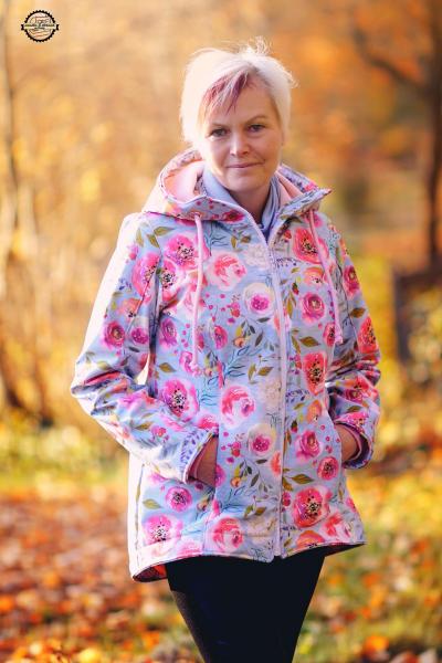 Fadenkäfer Papierschnittmuster Softshelljacke Damen